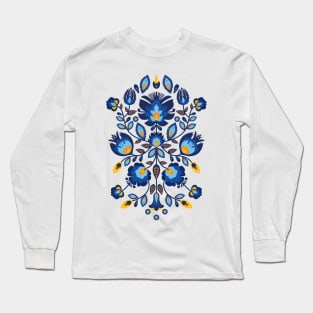 Folklore Wycinanki Long Sleeve T-Shirt